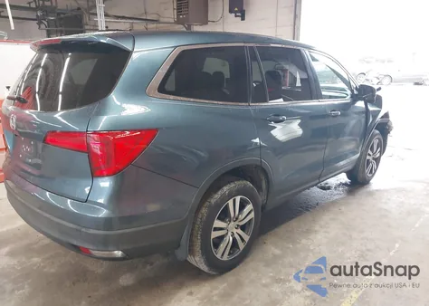 2016 Honda Pilot Ex-L from USA, damaged, VIN 5FNYF5H64GB043257